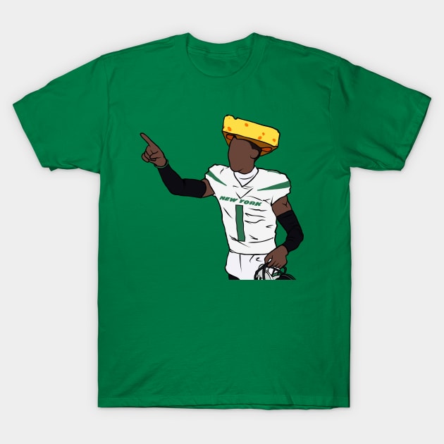 Sauce Gardner Cheesehead T-Shirt by rattraptees